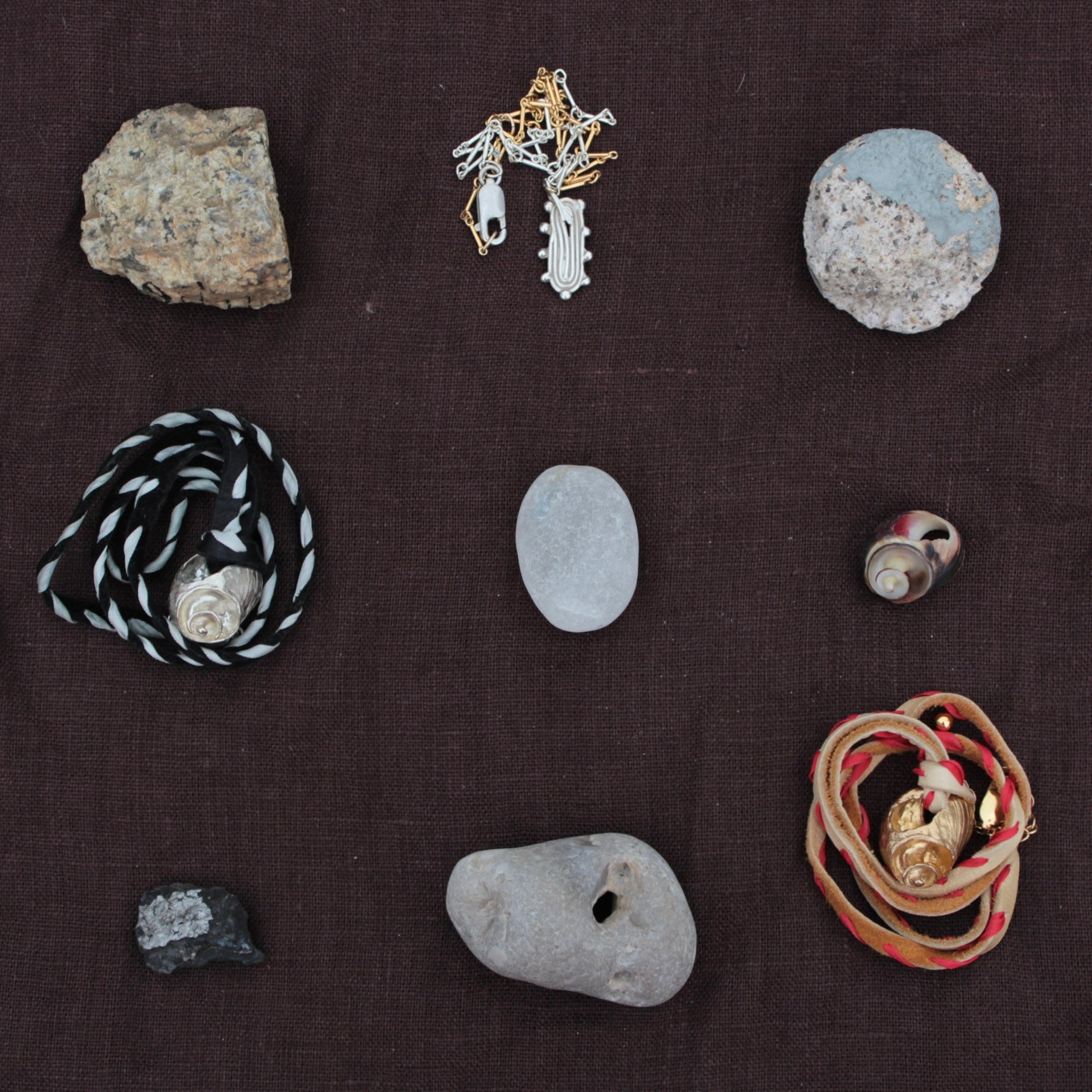 Spiral wrack necklace